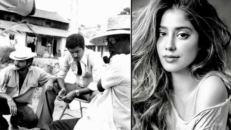 Janhvi Kapoor Shares A Nostalgic Throwback Photo Of Boney Kapoor and Anil Kapoor From The 80s Movie Hum Paanch