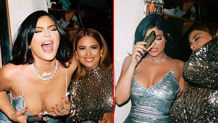 Kylie Jenner Shares Exclusive NYE Pix: ‘When The Tequila Hits You’