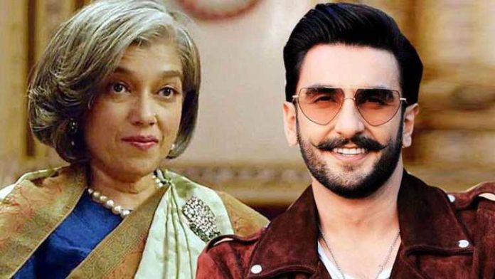 Ratna Pathak Shah To Play Ranveer Singh’s Mother?