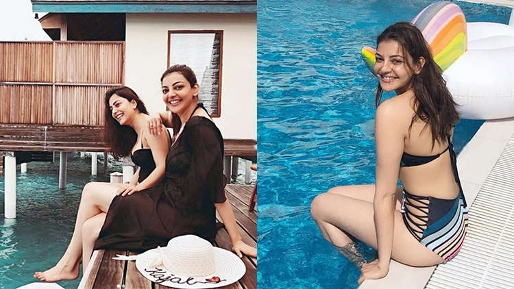 Kajal Aggarwal Bikini Looks Killing with just a glimpse of this beauty