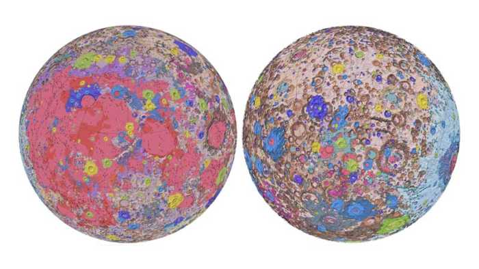 Scientists release first-ever comprehensive geologic map of the moon