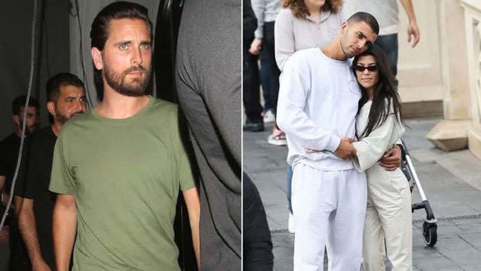 Scott Disick unhappy to see Kourtney Kardashian and Younes Bendjima together