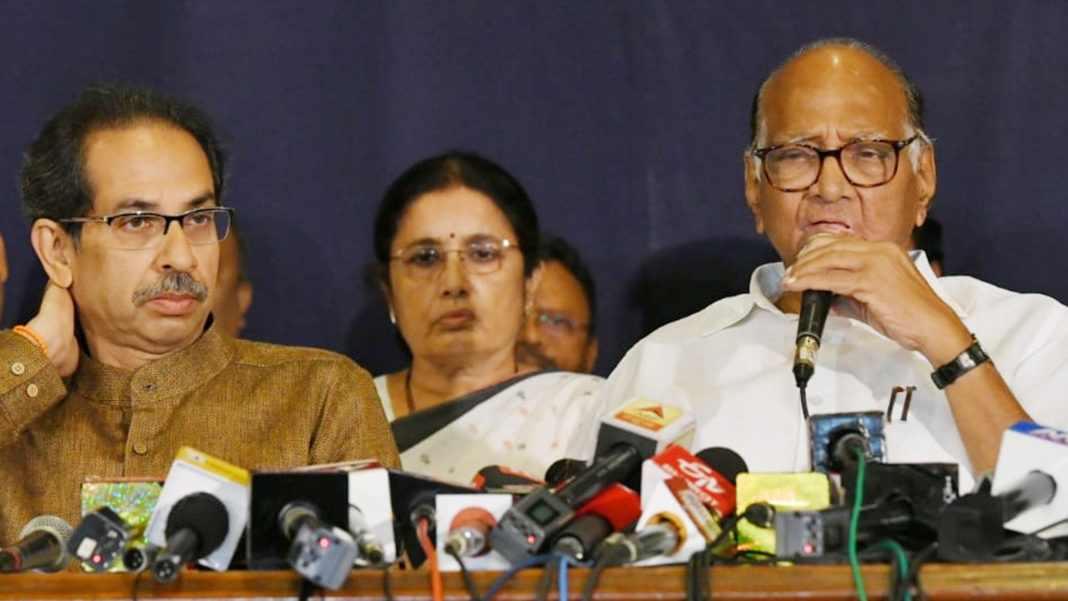 Sharad Pawar after meeting CM Uddhav: No threat to Maha govt, all MLAs with us