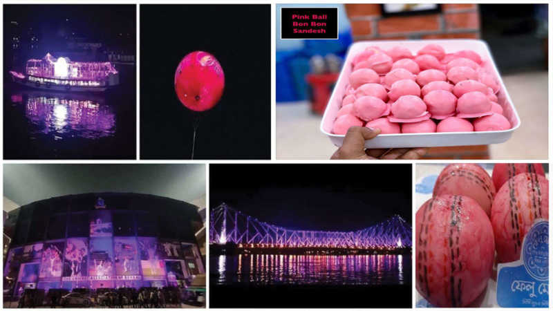 “Sweets Go Pink In Kolkata,” – BCCI President Sourav Ganguly