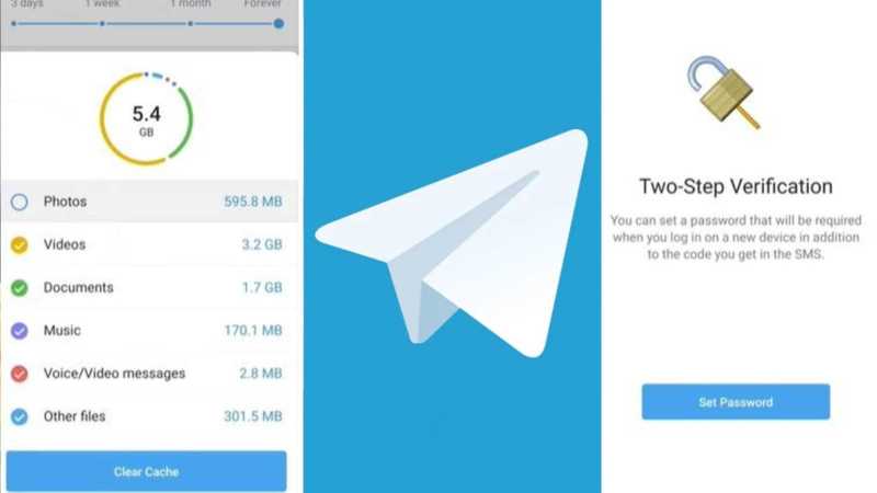 Telegram Messenger adds in-app video editor, 2-step verification
