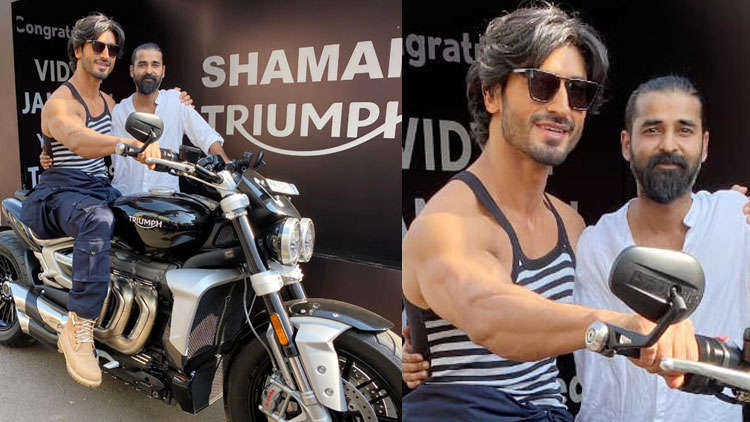 Vidyut Jammwal’s Manager Abbas Sayyed Gifts A Bike To The Actor