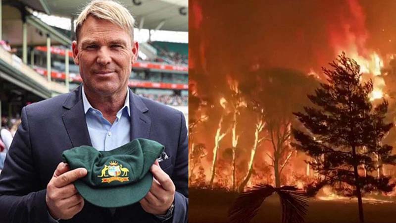 Warne auctions 'baggy green' cap he had for 28 years for bushfire victims