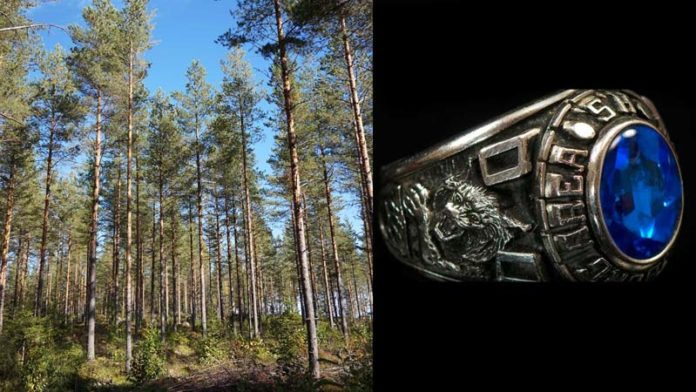 Woman's ring lost 47 years ago in US found in a forest in Finland