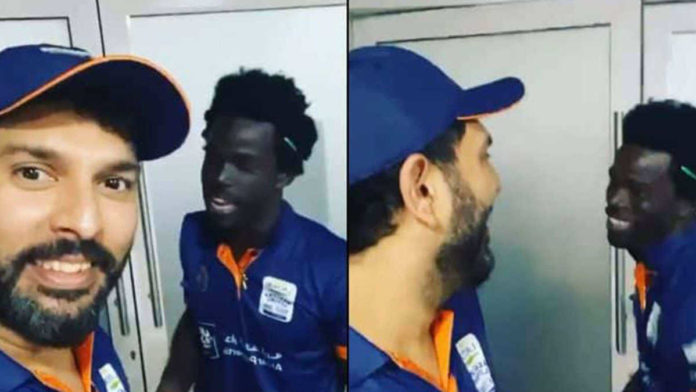Yuvraj Singh makes Windies player speak in Punjabi, Fans love it