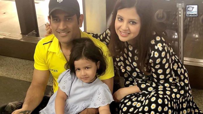 Dhoni's 5 year old daughter