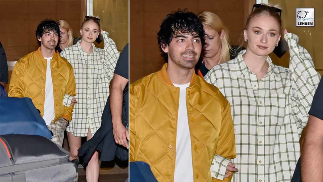 Joe Jonas & Wife Sophie Turner Spotted Out And About In LA For The 1st Time With Baby Willa