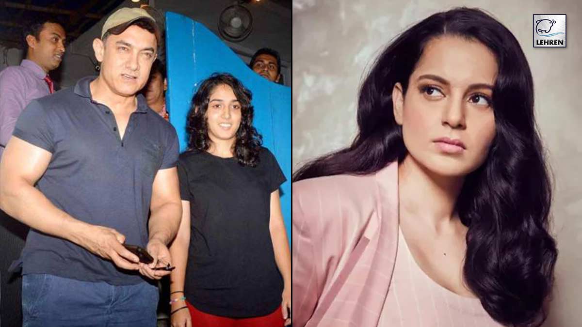 Kangana Ranaut Blames Aamir Khan For His Daughter's Depression