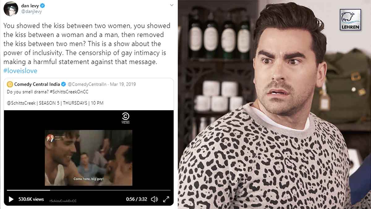Dan Levy Slams Comedy Central India For Censoring Same Sex Kiss 3554