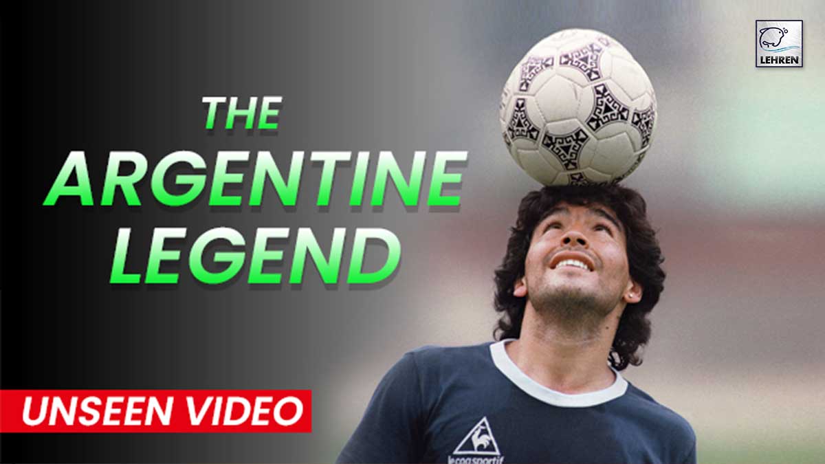 Legendary Maradona’s Rare & Unseen Video | #RIP