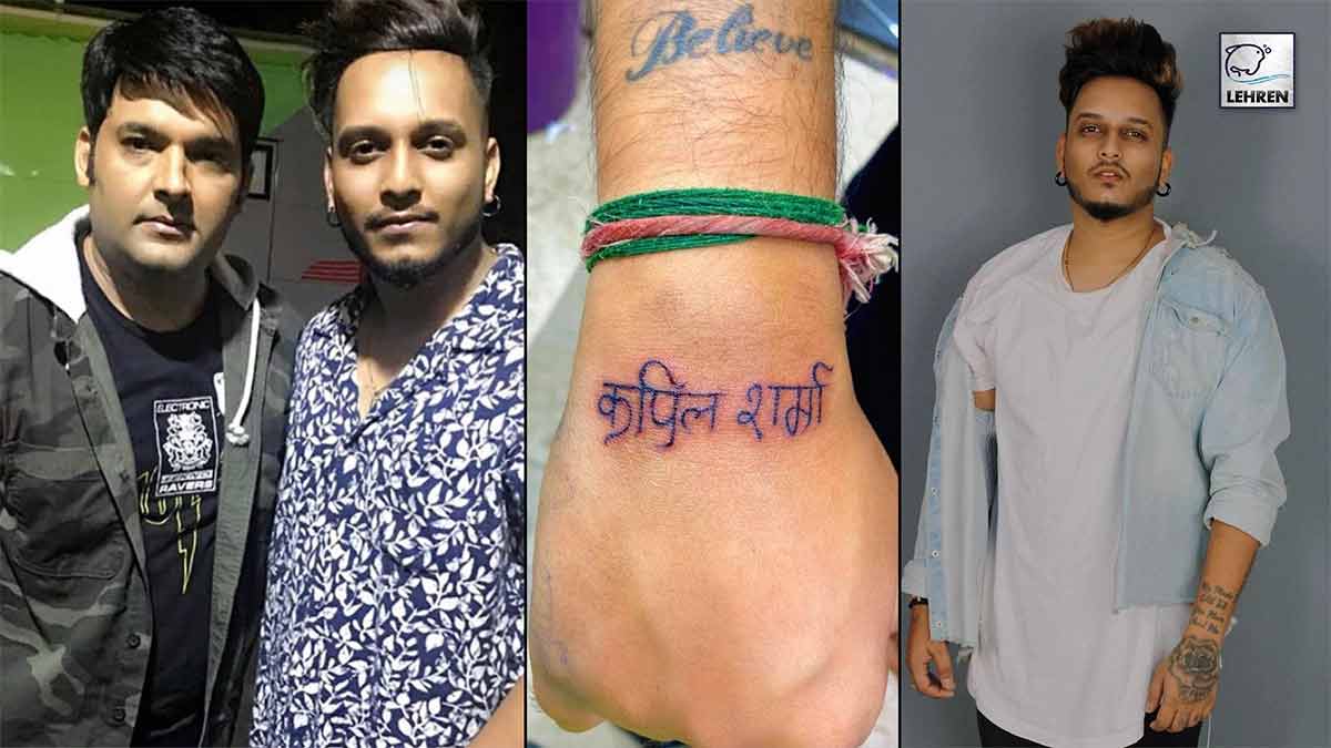 Rohanpreet Singh gets a tattoo for Neha Kakkar on Valentines Day Nehus  man it reads check