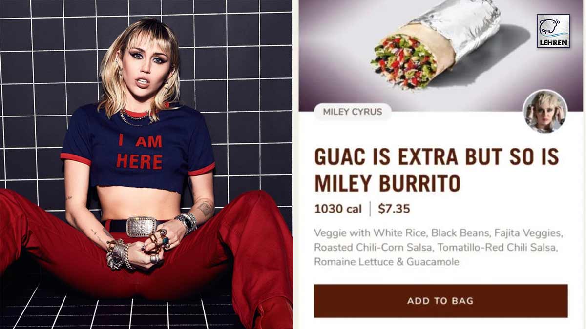 Miley Cyrus Burrito