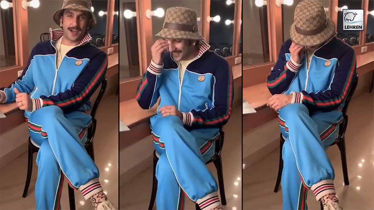 Ranveer Singh CRIES During Instagram Live, Watch Video