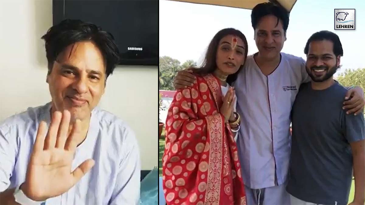 Watch Rahul Roy's video as he is recovering from a brain stroke