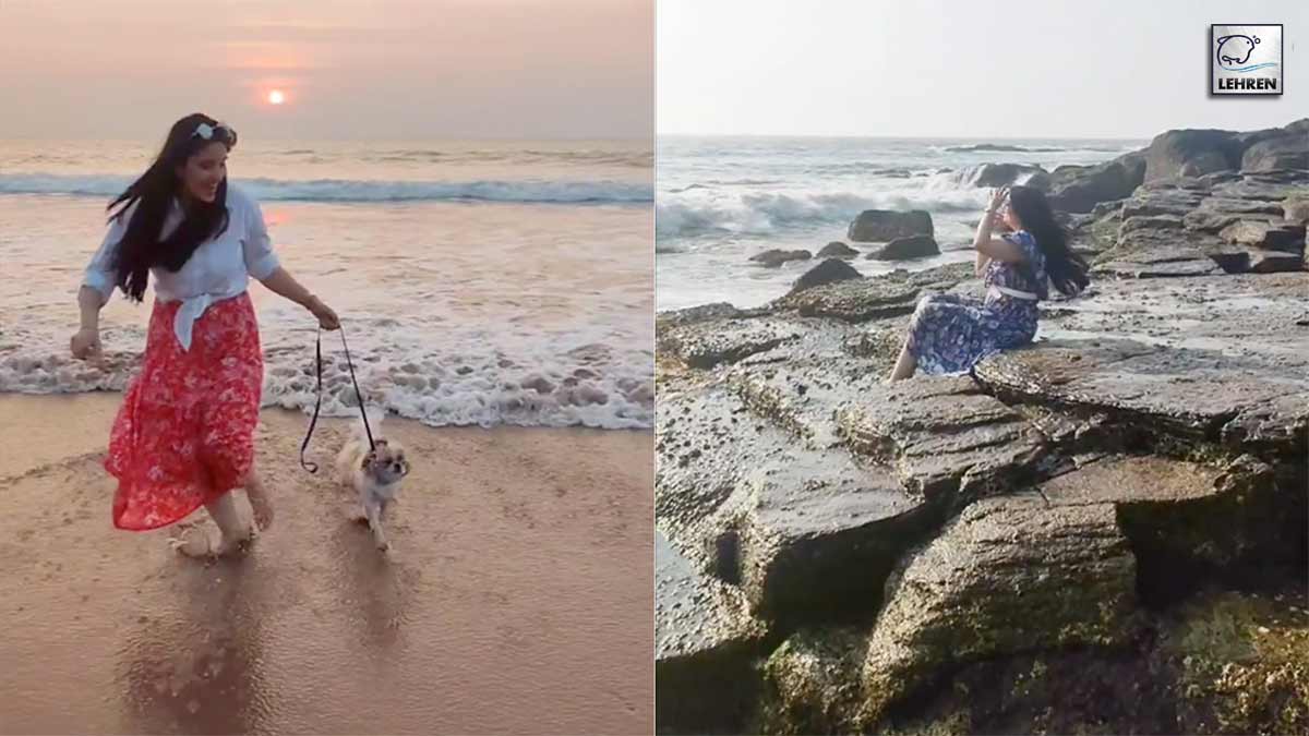 Here’s How Sai Lokur Enjoyed Her Outing By The Seaside