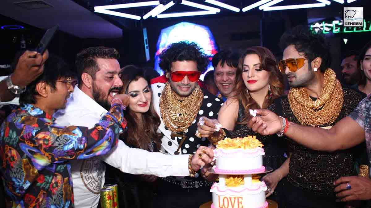 Hindustani Bhau Goldman Sunny Waghchoure Celebrate Success Of Music Video Love Ka Injection Television