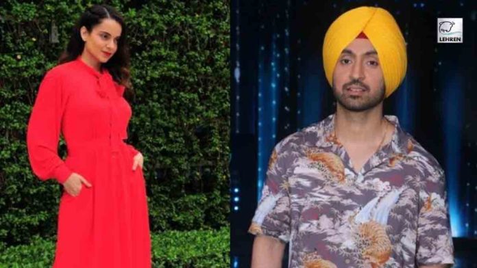 Kangana Slams Diljit Again