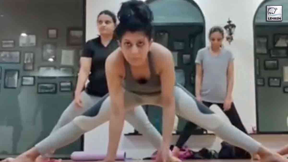 Maadhavi Nemkar Gives Us A Glimpse Of Her Gym Workout Session