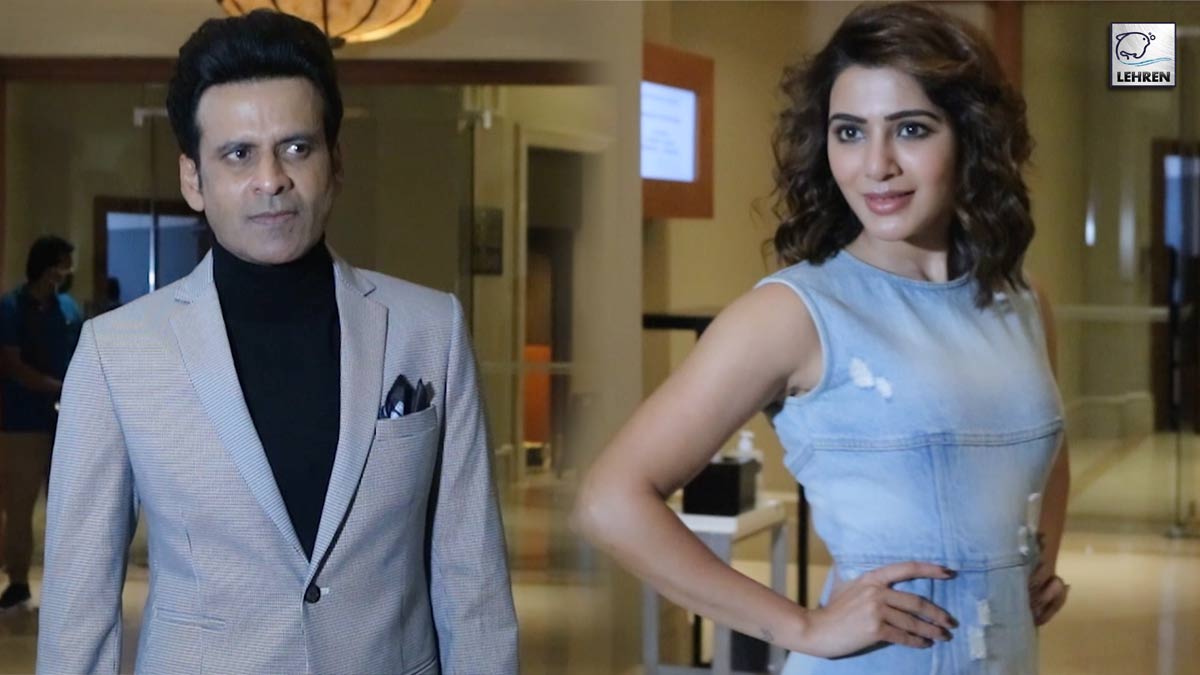 Manoj Bajpayee And Samantha Akkineni Step Out To Promote The Family Man 2