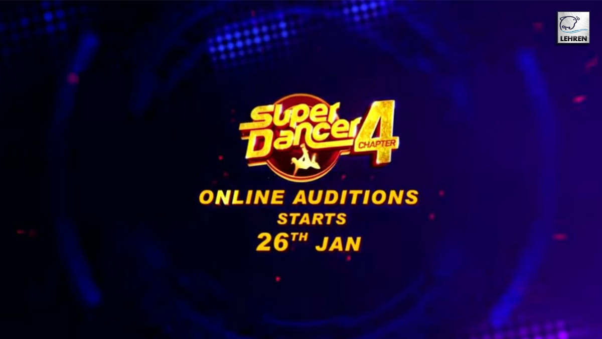 Sony Entertainment Television announces digital auditions for Super Dancer - Chapter 4, starting January 26!
