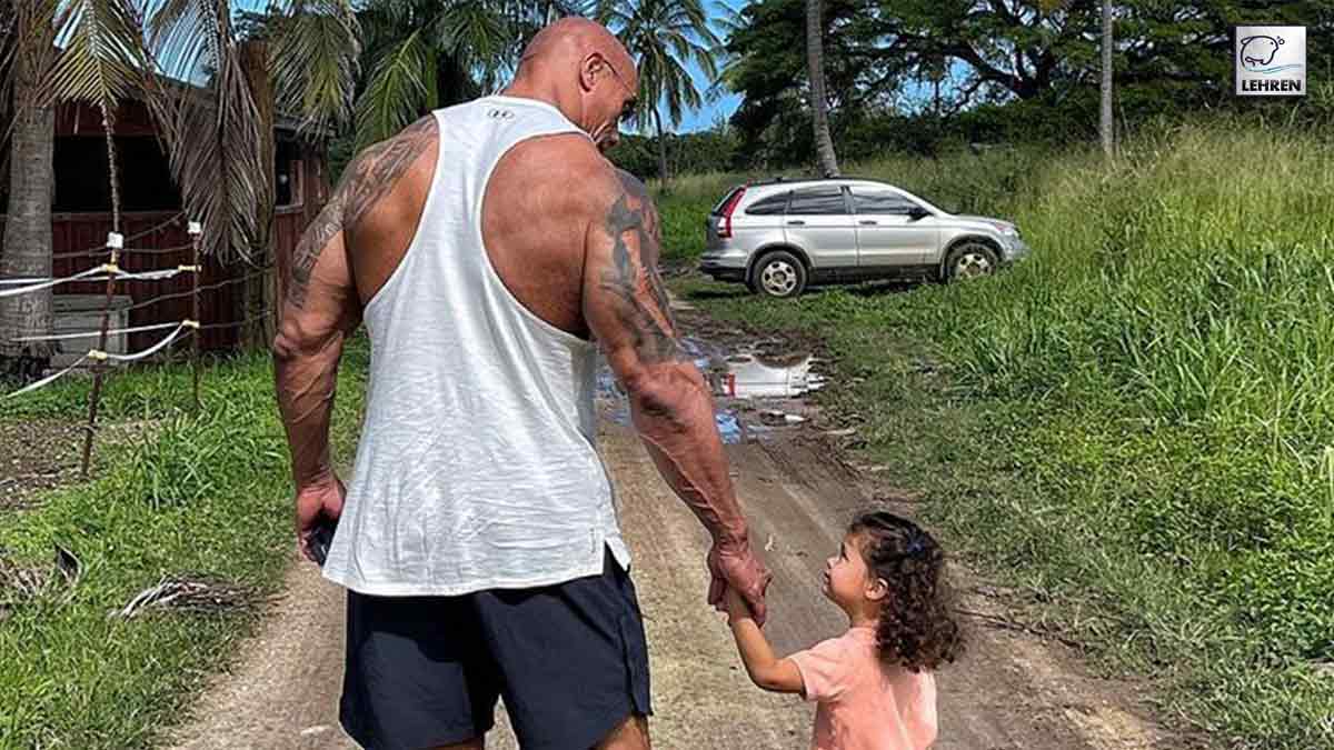 Dwayne Johnson Shares An Adorable Picture With His Daughter; Leaves Netizens Gushing