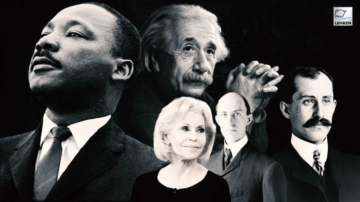 Watch The GREATS - Dr. Martin Luther King, Wright Bros, Albert Einstein, Jane Fonda | Unseen Video