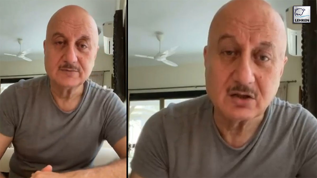 Anupam Kher Requests People To Stop Spreading Negativity In Pandemic