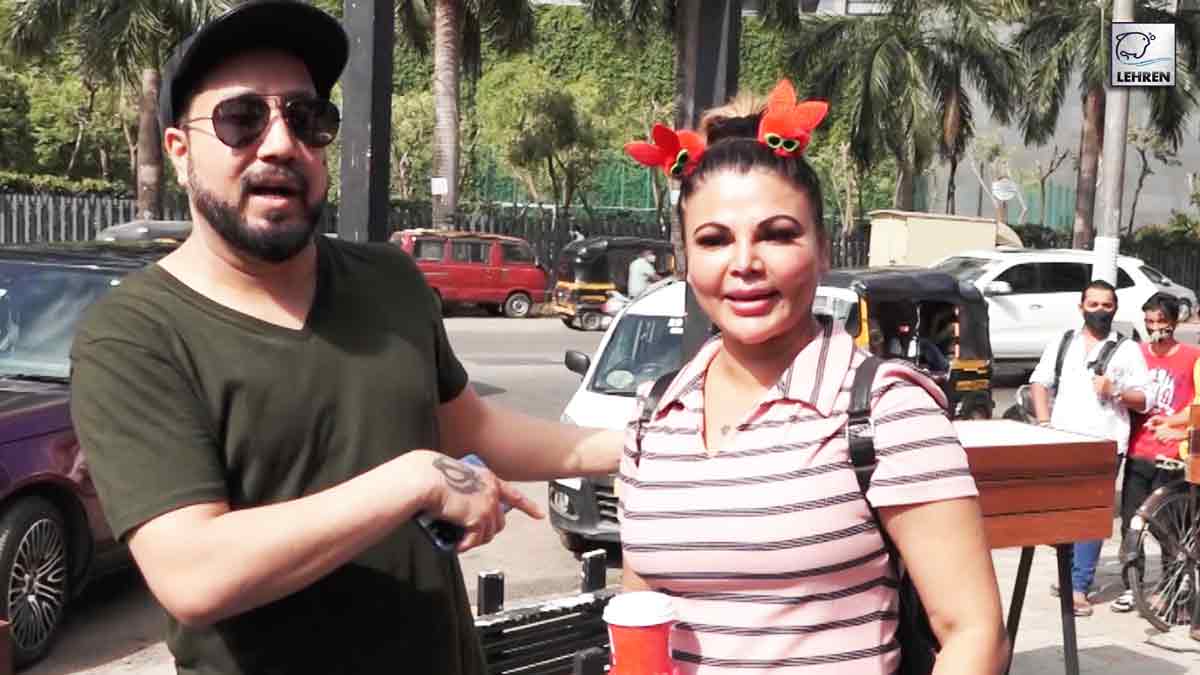 After Kissing Controversy, Mika Singh And Rakhi Sawant Are Back To