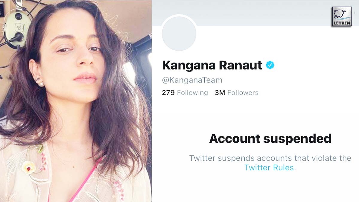 Kangana Twitter Account Suspended