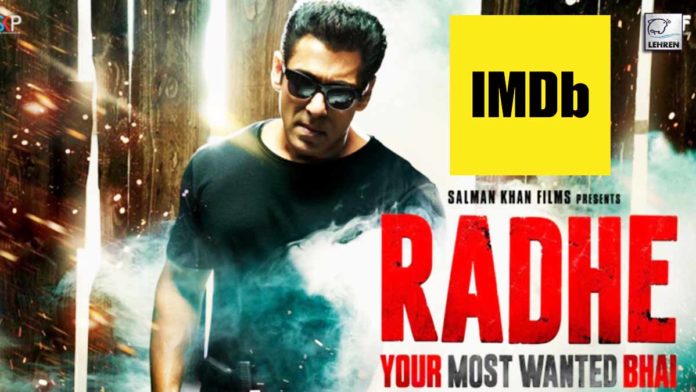 Salman Khan's Radhe Movie's IMDb Rating Will Shock You