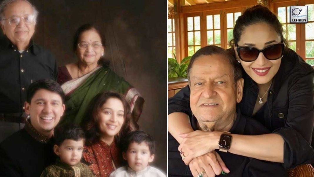 Madhuri Dixit Share An Picture Of Her Father And Her Father In Law On Fathers Day!
