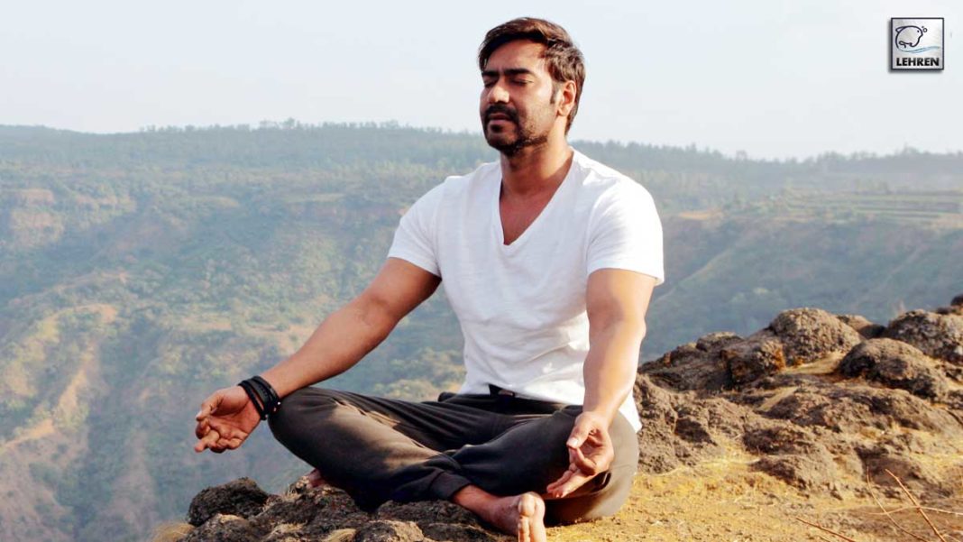 On the occasion of World Environment Day, Ajay Devgn asks the audience to meditate
