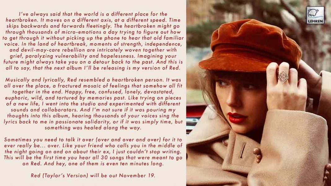 Taylor Swift Album Red