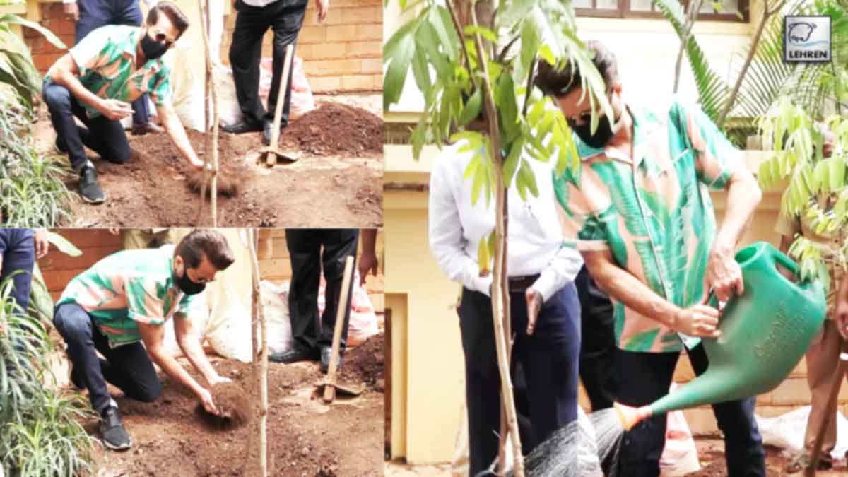 Video Anil Kapoor Plants Trees On World Environment Day 2021