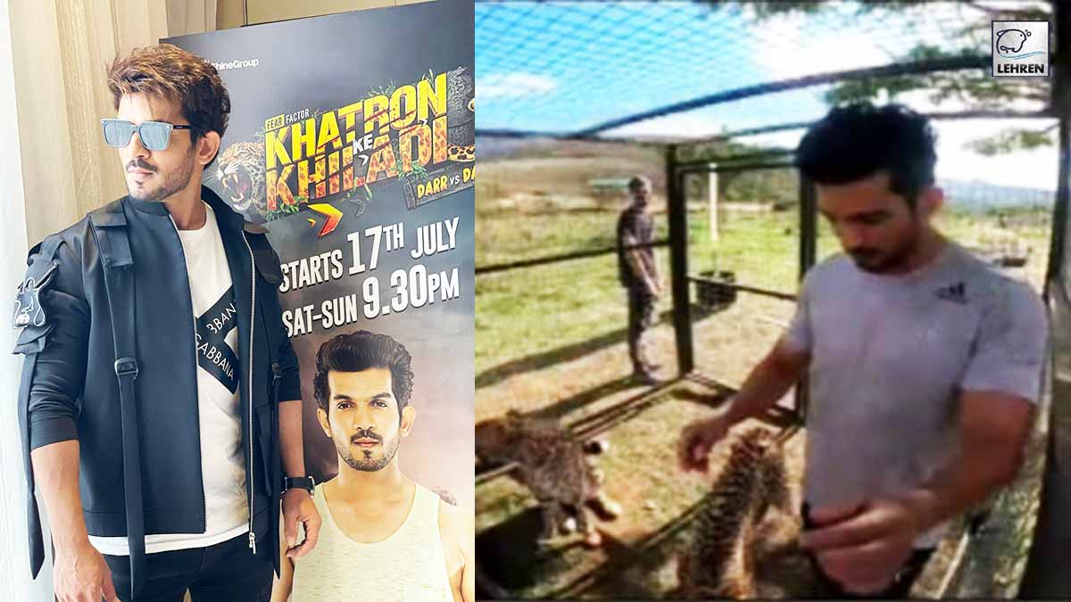 Arjun Bijlani Talks About Sharing A Cage With 2 Cheetahs In Khatron Ke Khiladi 11