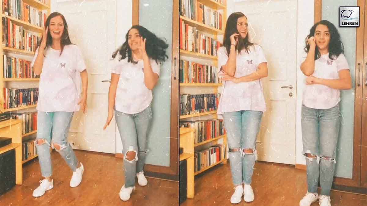 Dia Mirza Bonds With Stepdaughter Samaira In A Dance Video