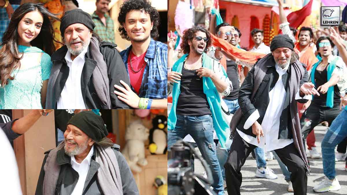 Mithun Chakraborty's Cameo In Rajkumar Santoshi's Directorial "Bad Boy" Song!