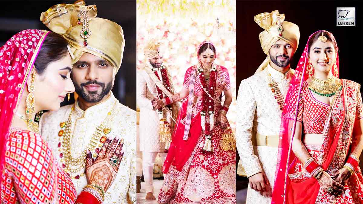 Post Wedding, Rahul Disha Make First Appearance As Married Couple