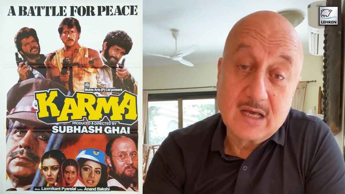 When Anupam Kher Met Dilip Kumar For The First Time On The Sets Of Karma