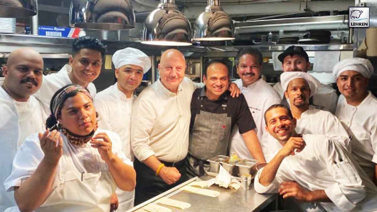 Anupam Kher Visits Priyanka Chopra's Restaurant In New York, Watch Video