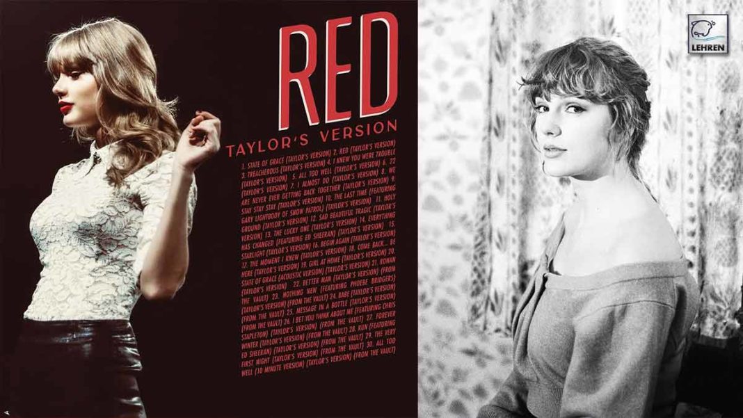 Taylor Album Red Tracklist