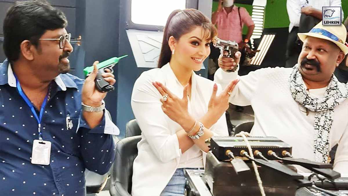 Urvashi Drops Funny Pic With Directors Of Her Tamil Film