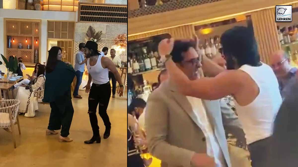 Video Of Ranveer Singh Dancing With His Parents In A Restaurant Goes Viral