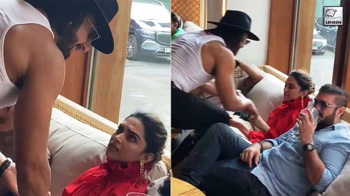 Video Ranveer Singh Seduces Deepika Padukone With A Dance At Family Lunch