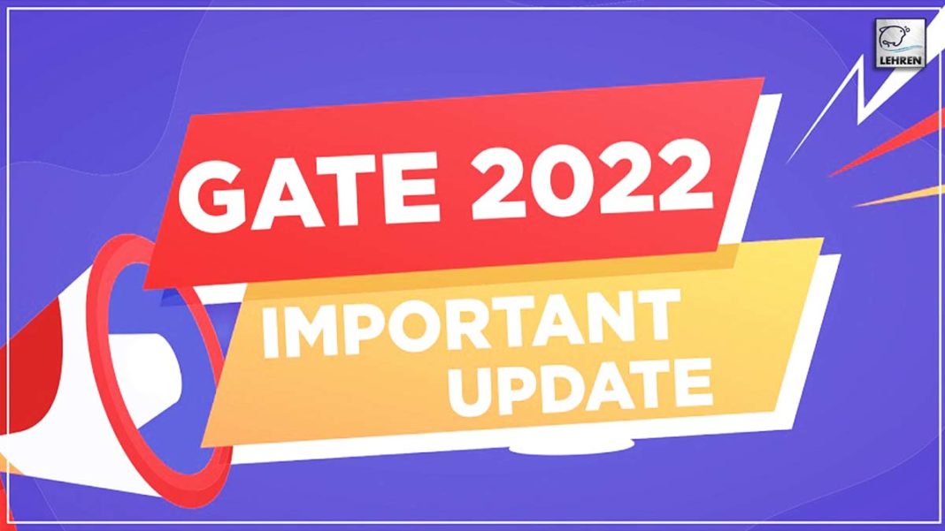 Gate 2022 Application Deadline Extended Without Late Fee