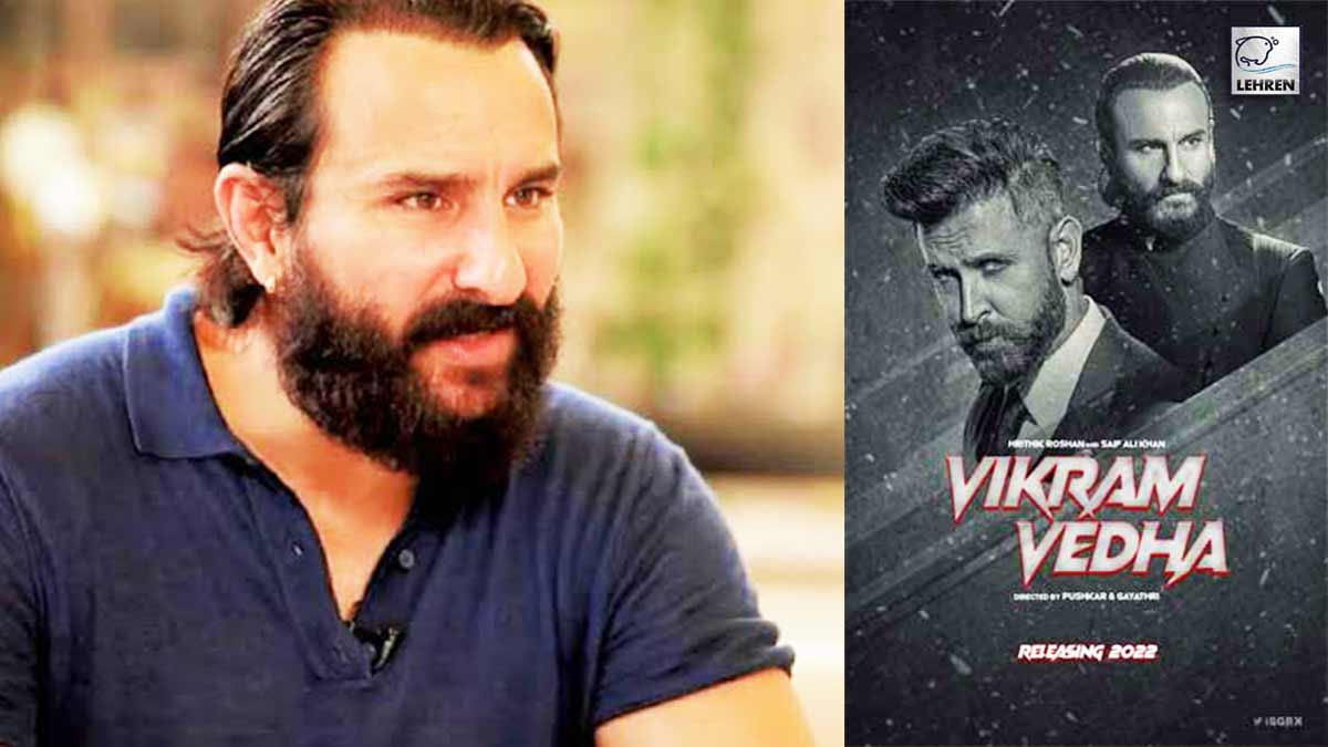 Here's What Saif Said About Working With Hrithik In Vikram Vedha Remake